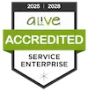 Alive Accredited Service Enterprise 2025 | 2028