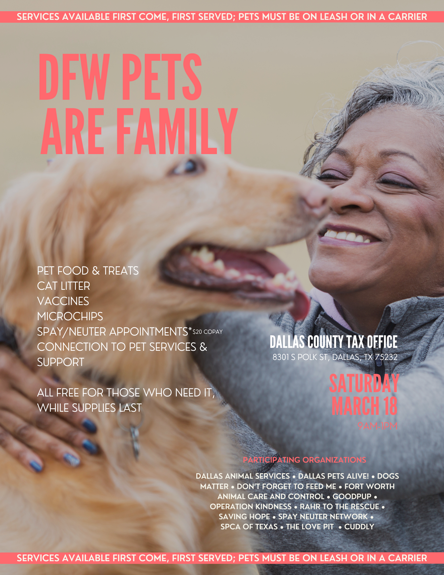 DFW Pets are Family March 2023 - English
