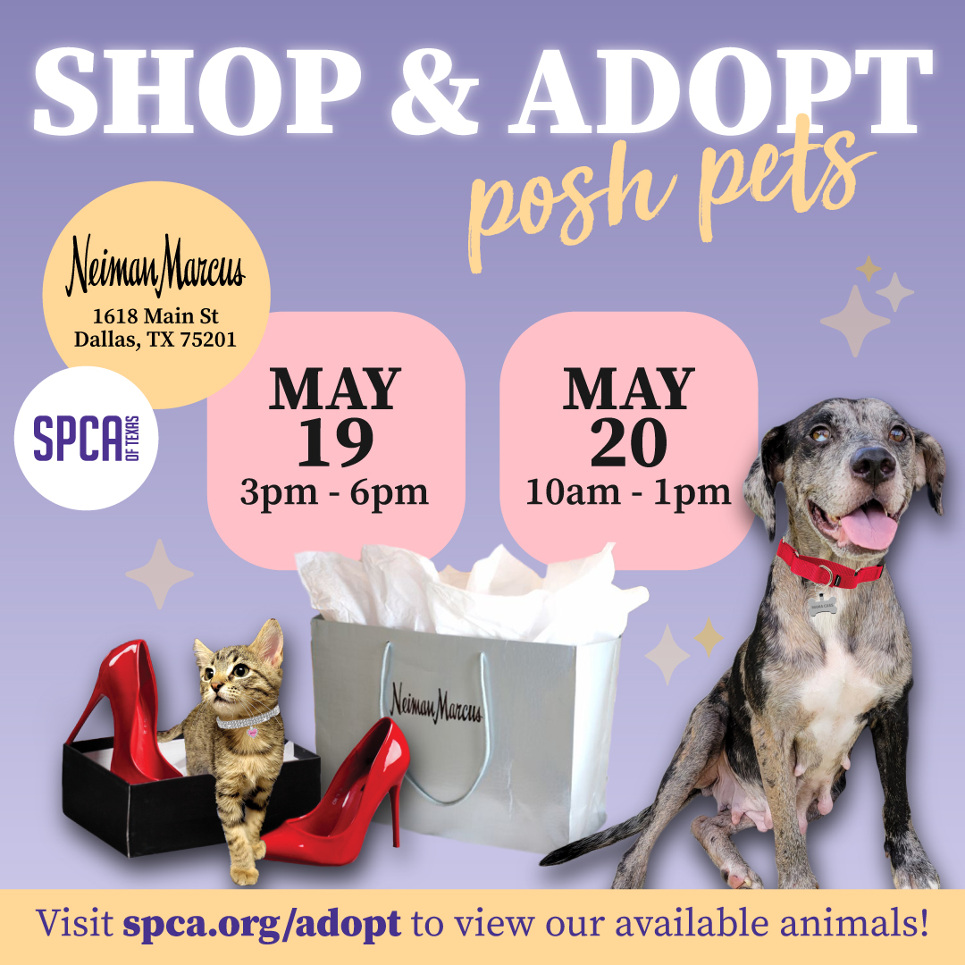 Neiman Marcus Shop and Adopt 5.19.23-5.20.23